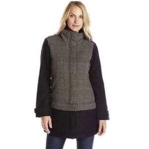 prAna Women's Caprise Jacket Gravel gray herringbone warm chic winter NWT. Sz S